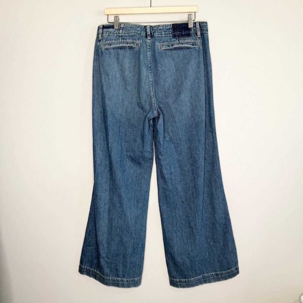 AMO Edith Trouser Jeans Wide Leg Women’s Size 30 - Picture 3 of 6